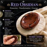 Rode Obsidiaan Zorgensteen