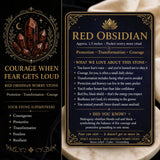 Rode Obsidiaan Zorgensteen