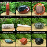 Beskyttende Red Jasper + Allies Crystal Collection