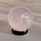 Rose Quartz Mini-Sphere - sphere