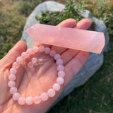 3 Piece Rose Quartz Set