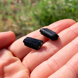 Earrings - Tourmaline Raw Stone Studs