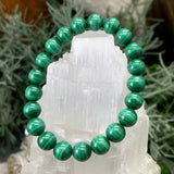 Malachite Mala Bracelet
