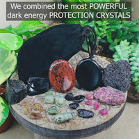 Dark Energy Protection 22 Stone Set + Velvet Pouch